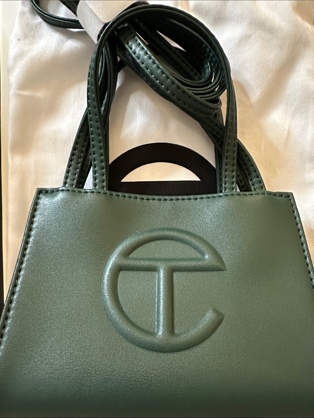 Telfar Logo-Embossed Crossbody mini Tote - Women Bags